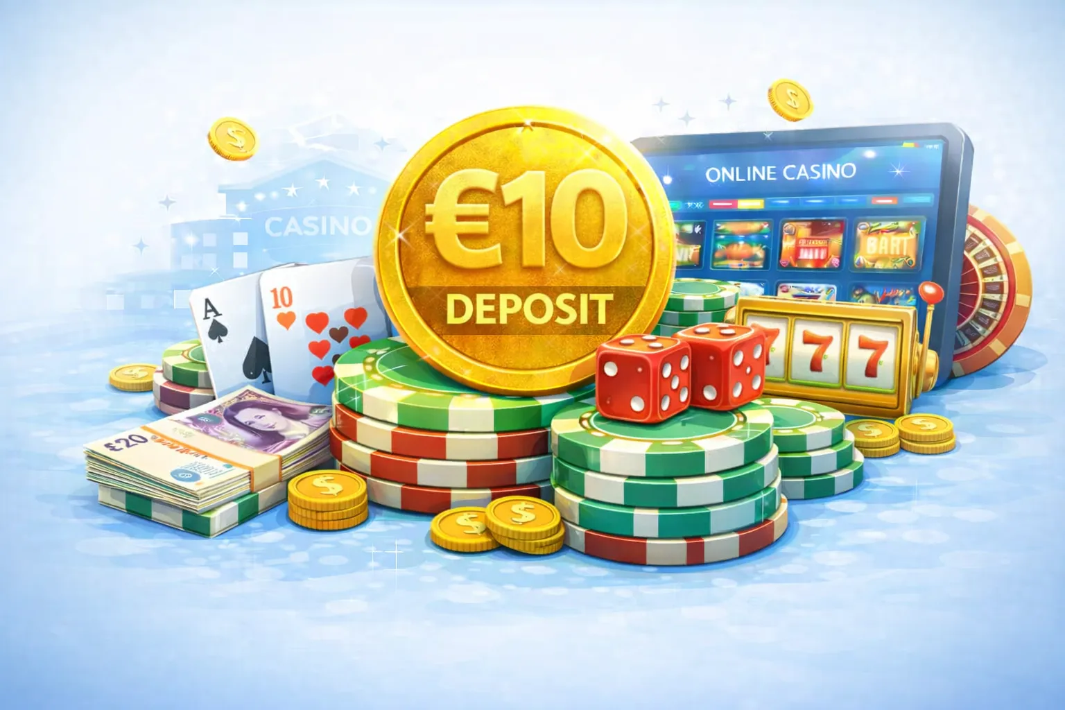 €10 Deposit Casinos