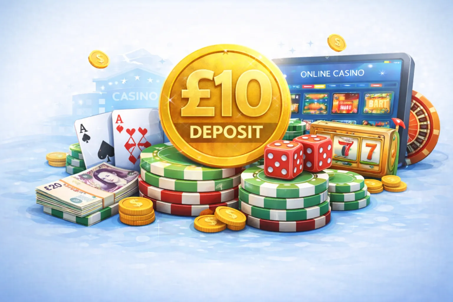 £10 Deposit Casinos
