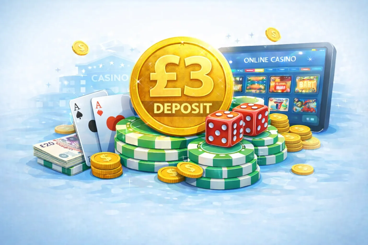 £3 Minimum Deposit Casinos