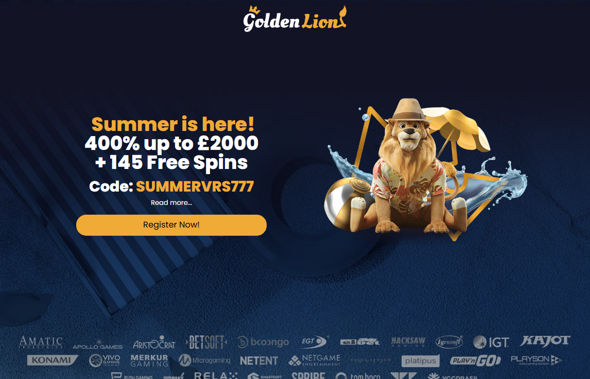 Golden Lion Desktop Screenshot