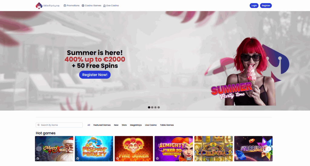 iWinFortune Desktop Screenshot