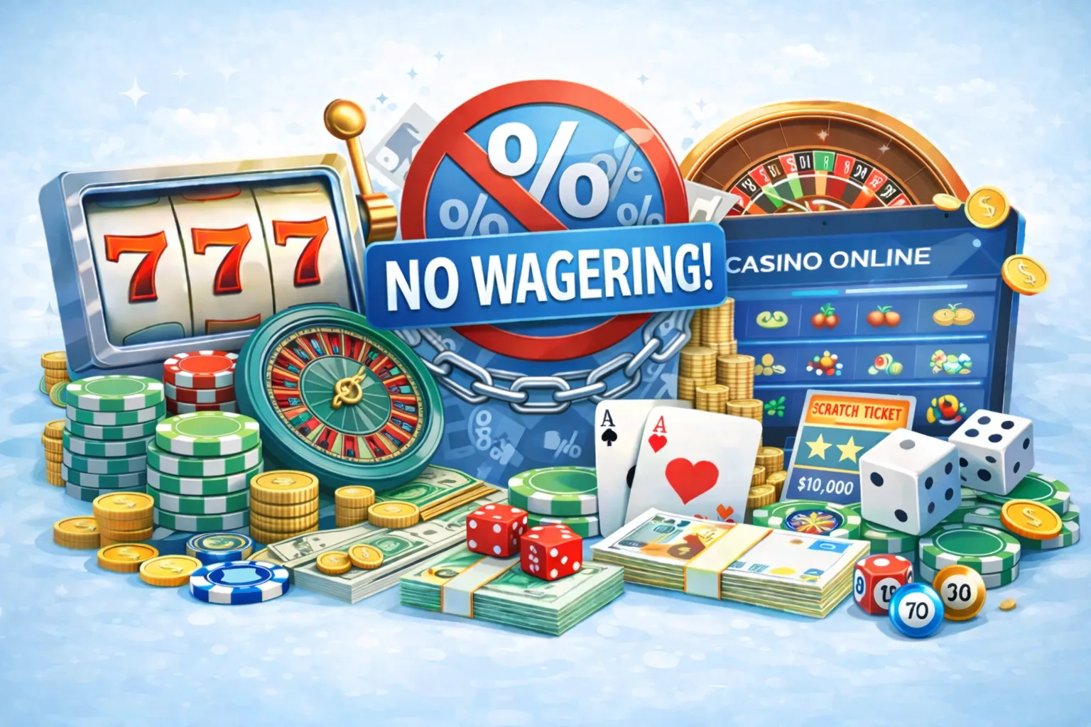 No Wagering Casinos